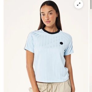 P.E. Nation Augment Tee in Ice Blue size Small NWT NEW